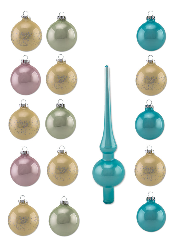 th-ringer-glasdesign-weihnachtskugel-set-16-tlg-pastell image 1