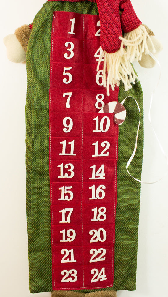 das-kost-mland-dekorationen-schneemann-adventskalender-rot-gr-n-75cm image 3