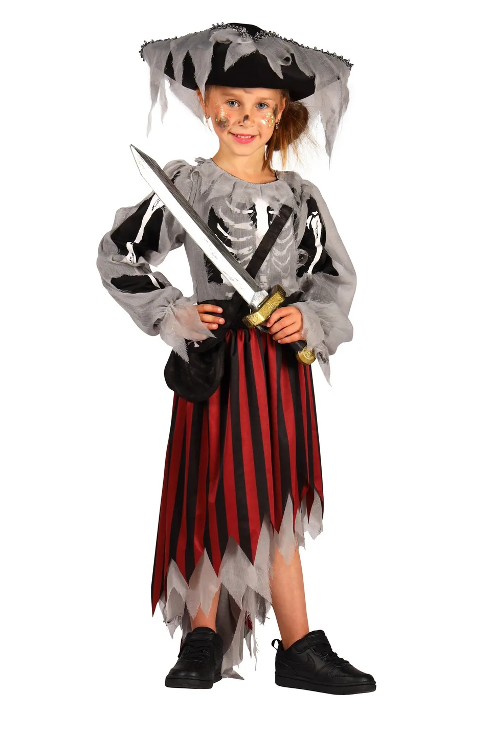 das-kost-mland-m-dchen-piraten-geisterbraut-kost-m-halloween image 1