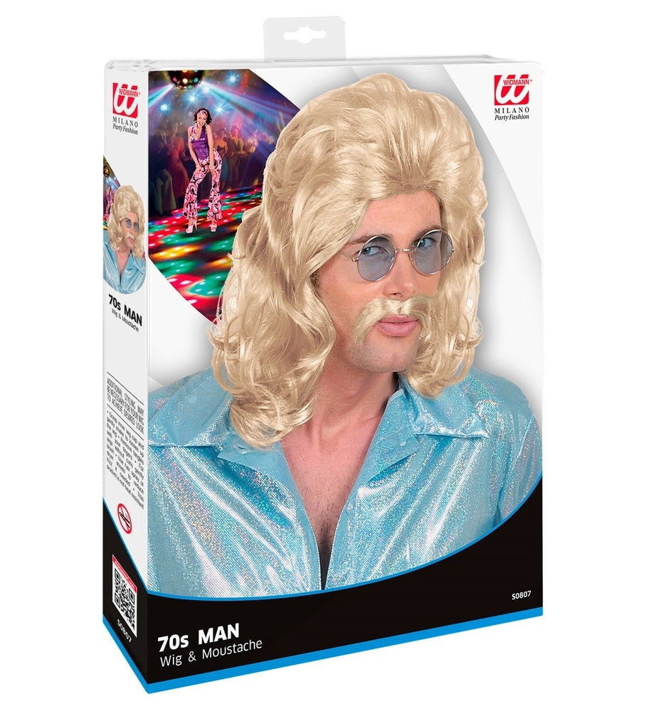das-kost-mland-70er-per-cke-tommy-blond-herren-schnurrbart image 2