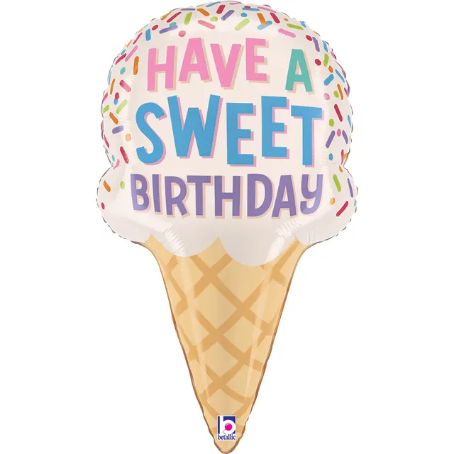 das-kost-mland-folienballon-sweet-birthday-eis-71-cm image 1