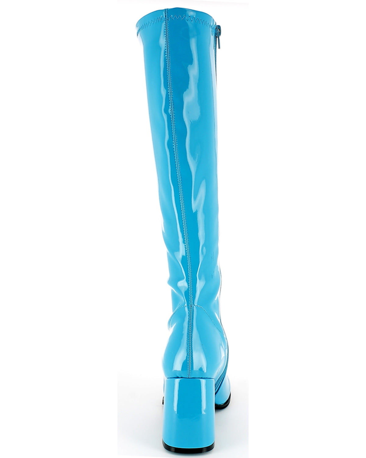 das-kost-mland-gogo-retro-lackstiefel-damen-t-rkis-schmal image 7