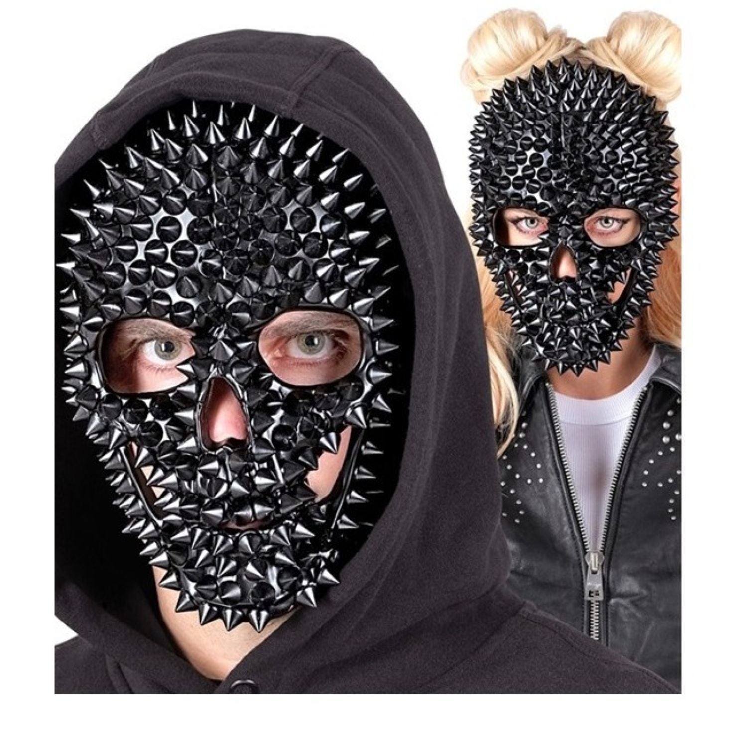 das-kost-mland-horror-totenkopf-maske-mit-nieten-schwarz image 3