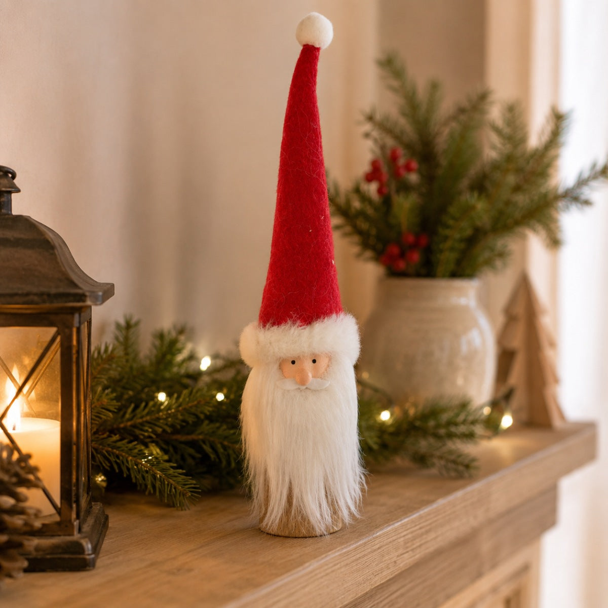 das-kost-mland-dekorationen-weihnachtsmann-dekofigur-holz-25cm image 4
