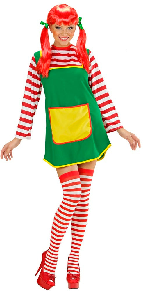 das-kost-mland-m-dchen-kost-m-kleid-f-r-damen-gr-n-gr-m image 2