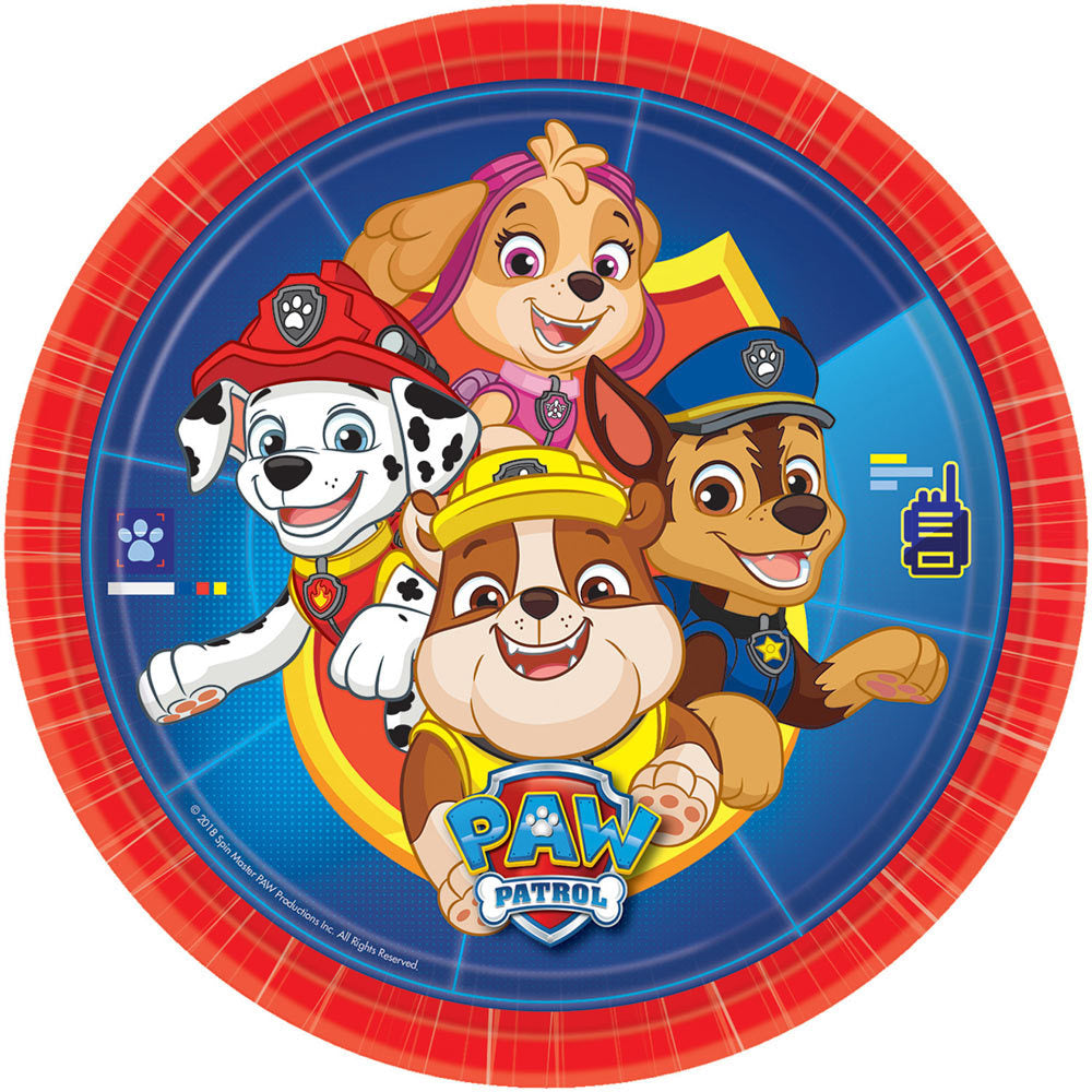 amscan-paw-patrol-partygeschirr-deko-tischdecke-120x180cm image 2