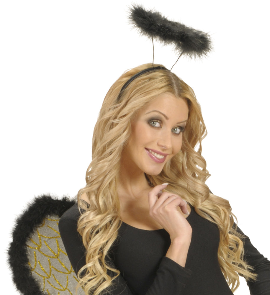 das-kost-mland-heiligenschein-haarreif-wei-engel-marabou image 3