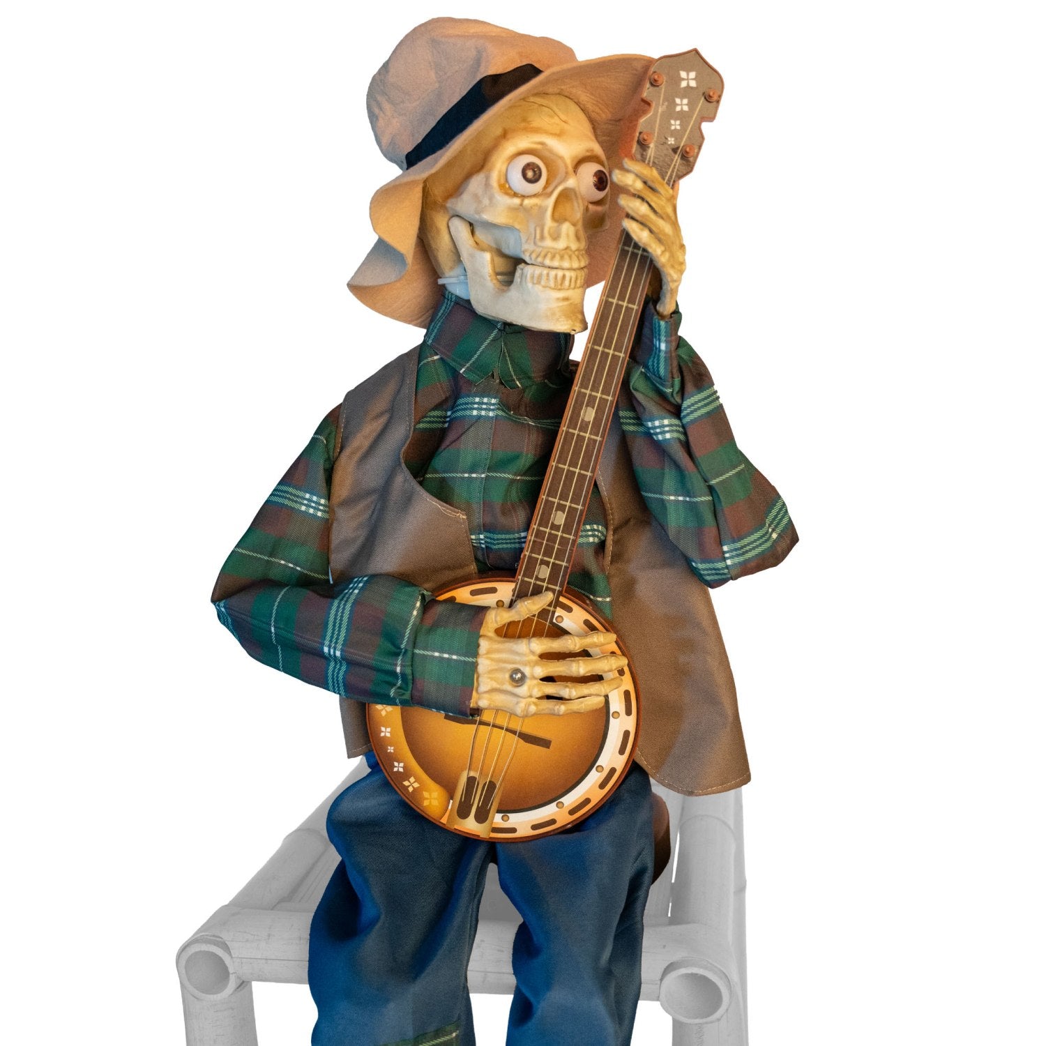 das-kost-mland-skelett-mit-banjo-animiert-98cm-halloween image 4