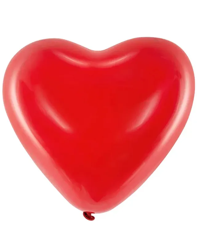 das-kost-mland-dekorationen-herz-luftballons-100stk-25cm-rot image 1