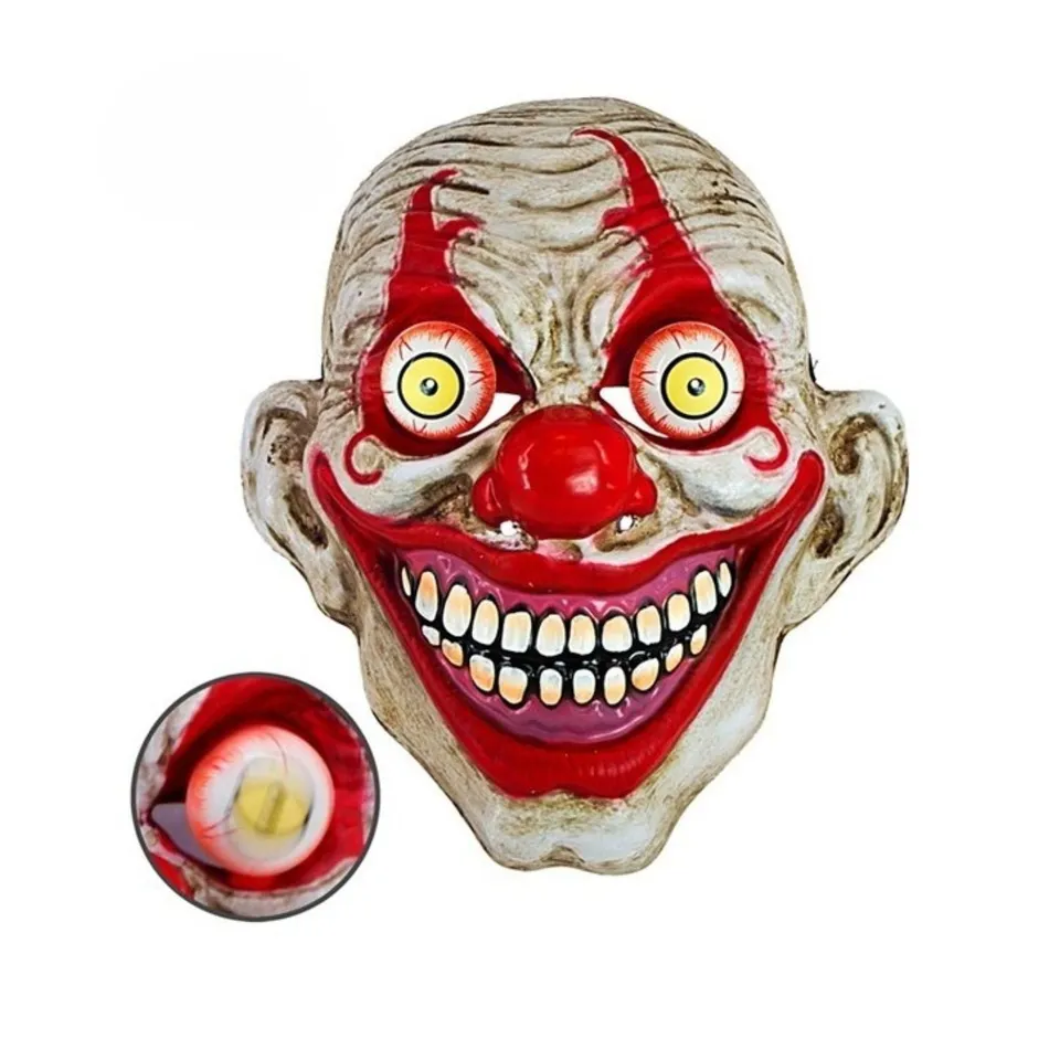 das-kost-mland-accessoires-maske-horror-clown-wackelaugen-latex image 1