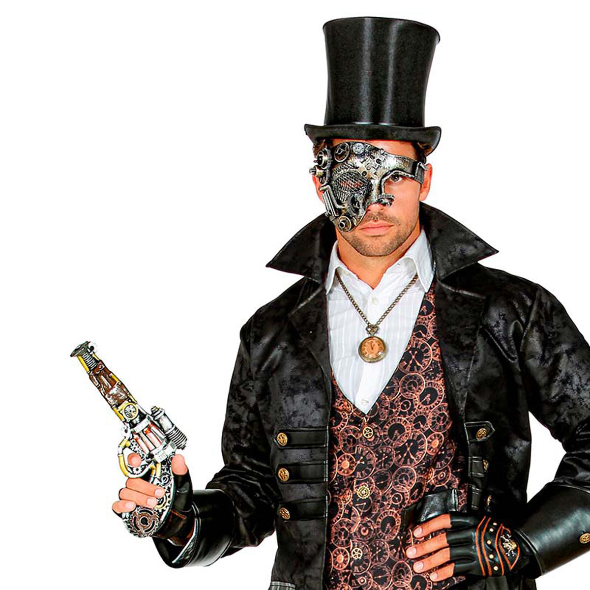 das-kost-mland-steampunk-revolver-pistole-schaumlatex image 3