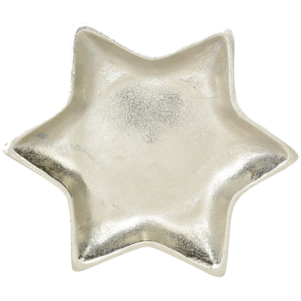 das-kost-mland-stern-dekoteller-silber-21-5-cm-70330-alu image 1