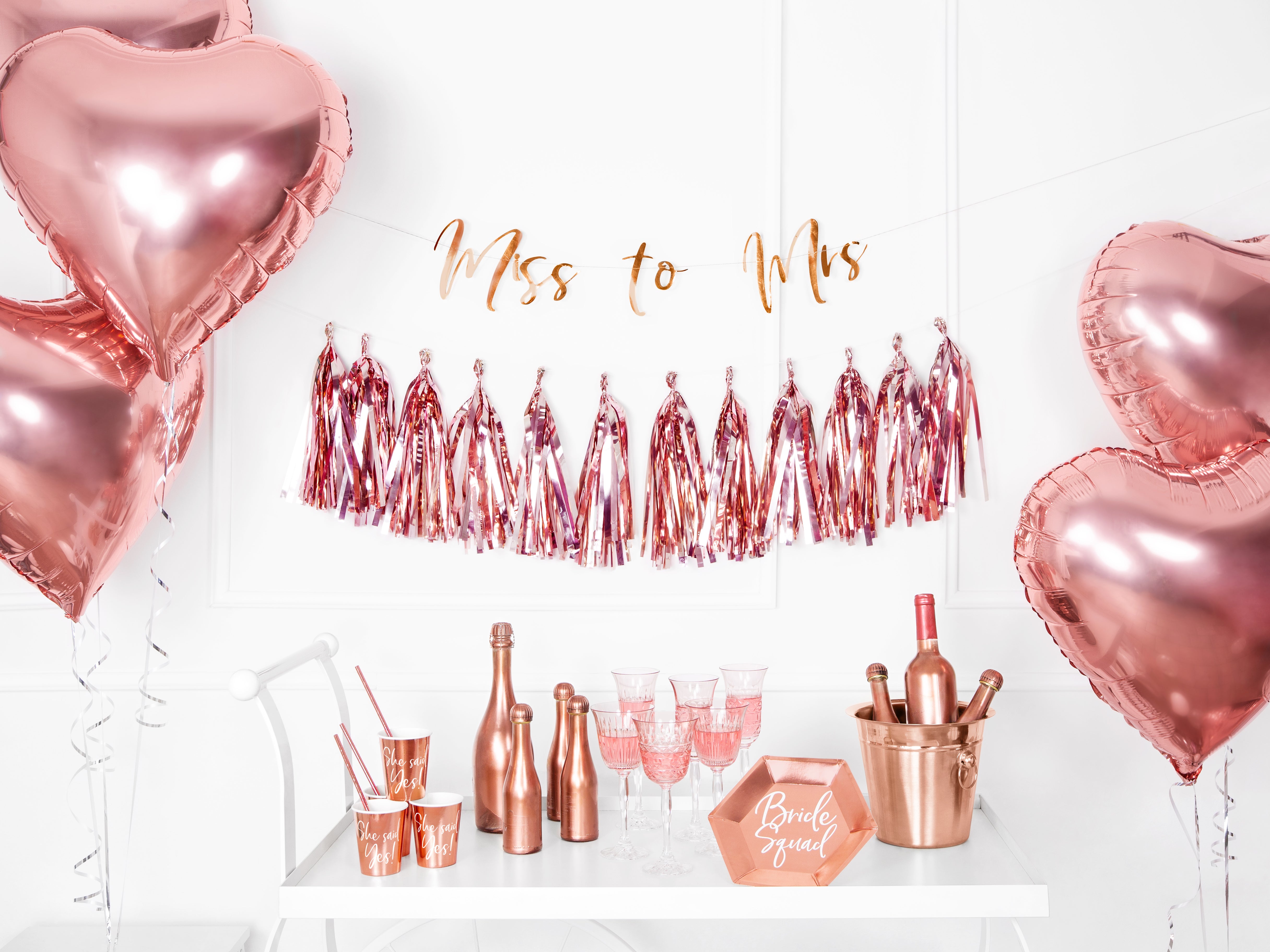 das-kost-mland-quasten-girlande-rosegold-12-st-ck-200-cm image 7