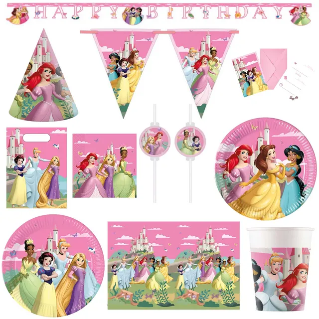 das-kost-mland-princess-create-your-world-partydeko-teller-20cm image 1