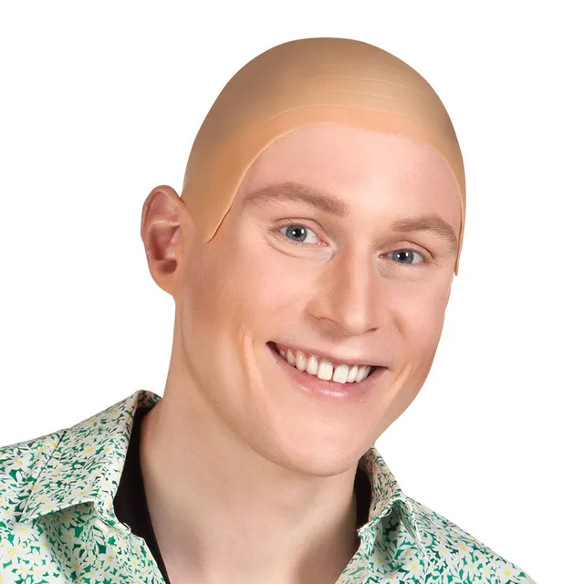 das-kost-mland-glatze-per-cke-latex-kopfbedeckung-einheitsgr-e image 1