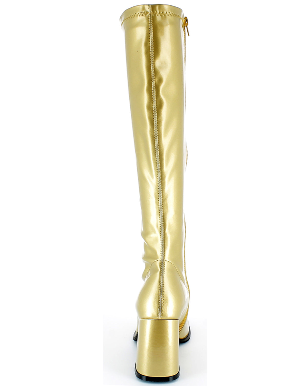 das-kost-mland-accessoires-gogo-retro-lackstiefel-damen-gold-blockabsatz image 7