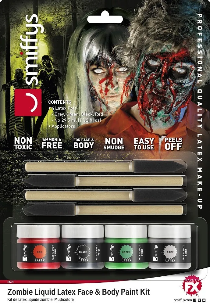 das-kost-mland-fl-ssiglatex-set-zombie-4x29-5ml-applikator image 1