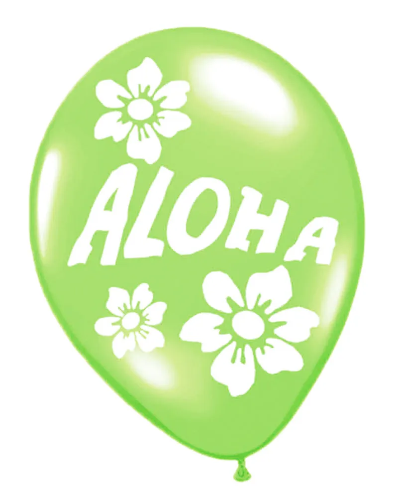 das-kost-mland-dekorationen-aloha-luftballons-12-stk-bunt image 1