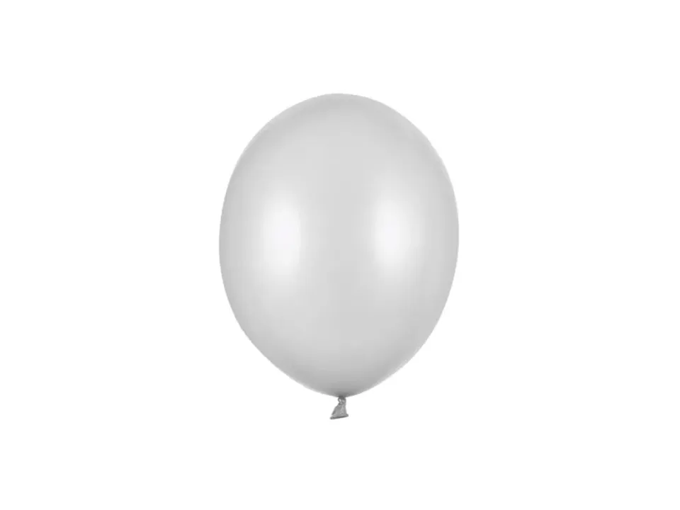 das-kost-mland-dekorationen-luftballons-metallic-100-st-silber image 1