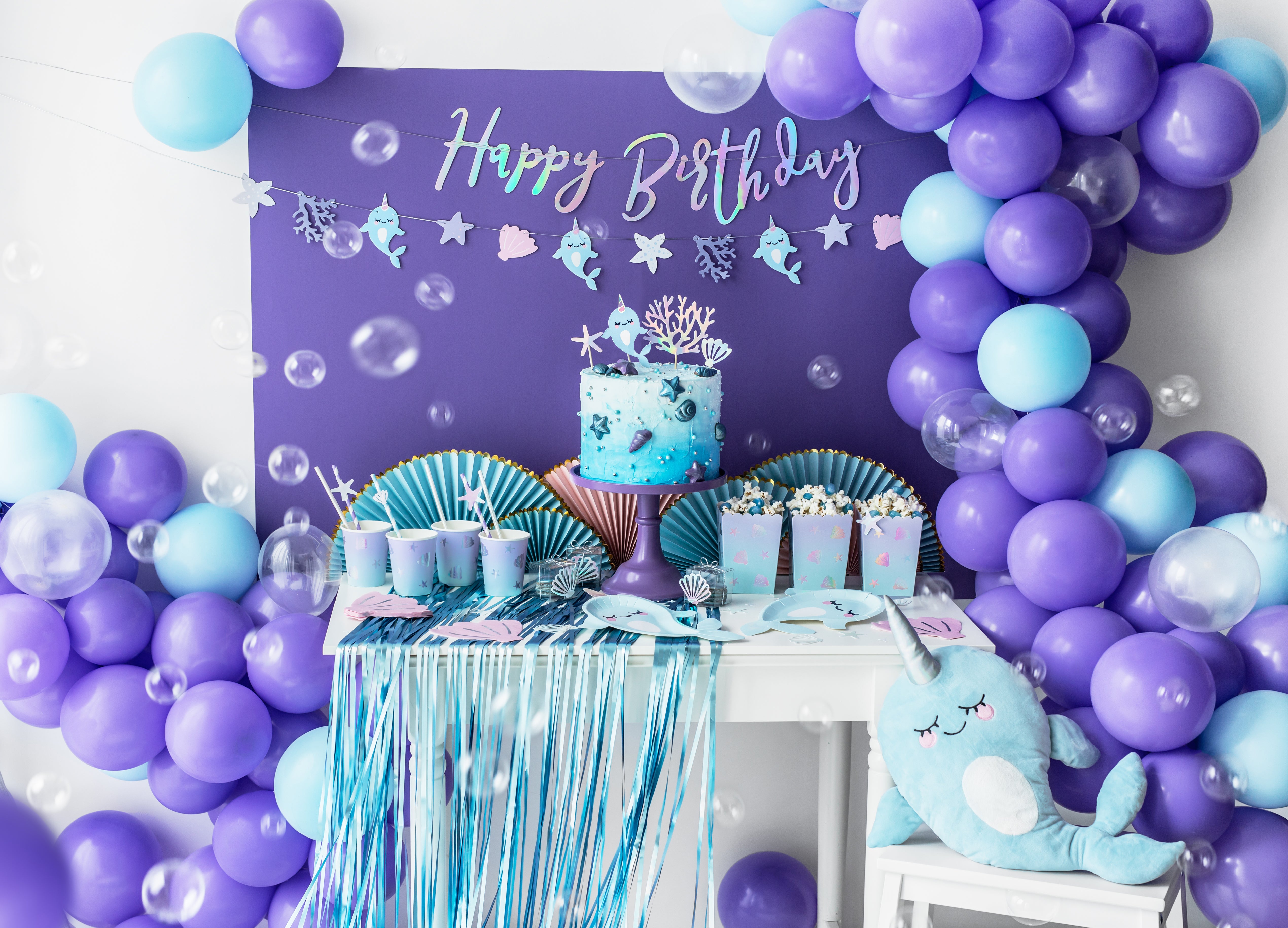 das-kost-mland-banner-happy-birthday-16-5x62-cm-rosegold-papier image 4
