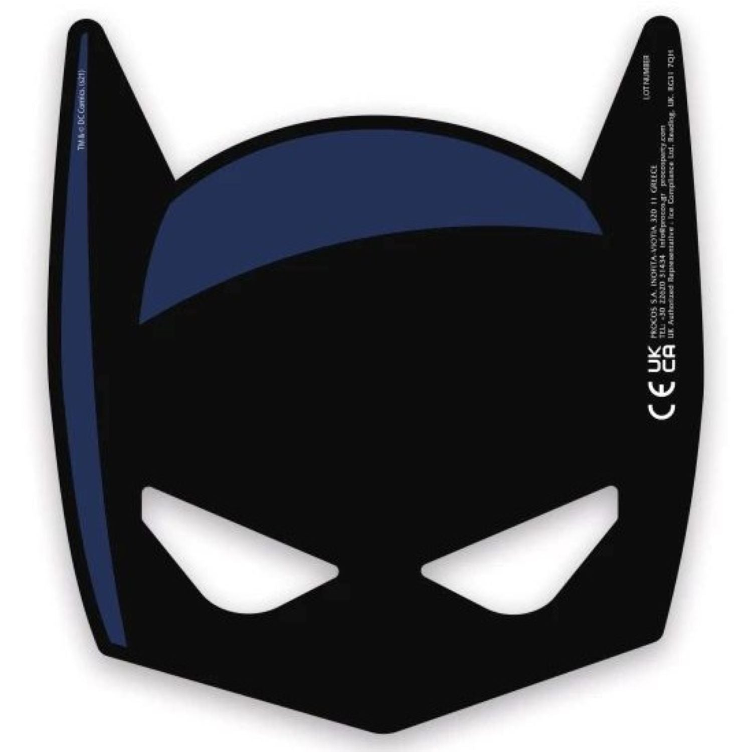 das-kost-mland-batman-papiermaske-fsc-6-st-ck-set image 1