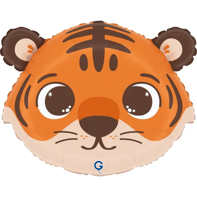 das-kost-mland-folienballon-shape-tiger-kopf-46-cm-18 image 1