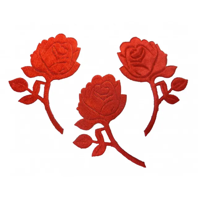 das-kost-mland-dekorationen-stoffrose-deko-rose-rot image 1