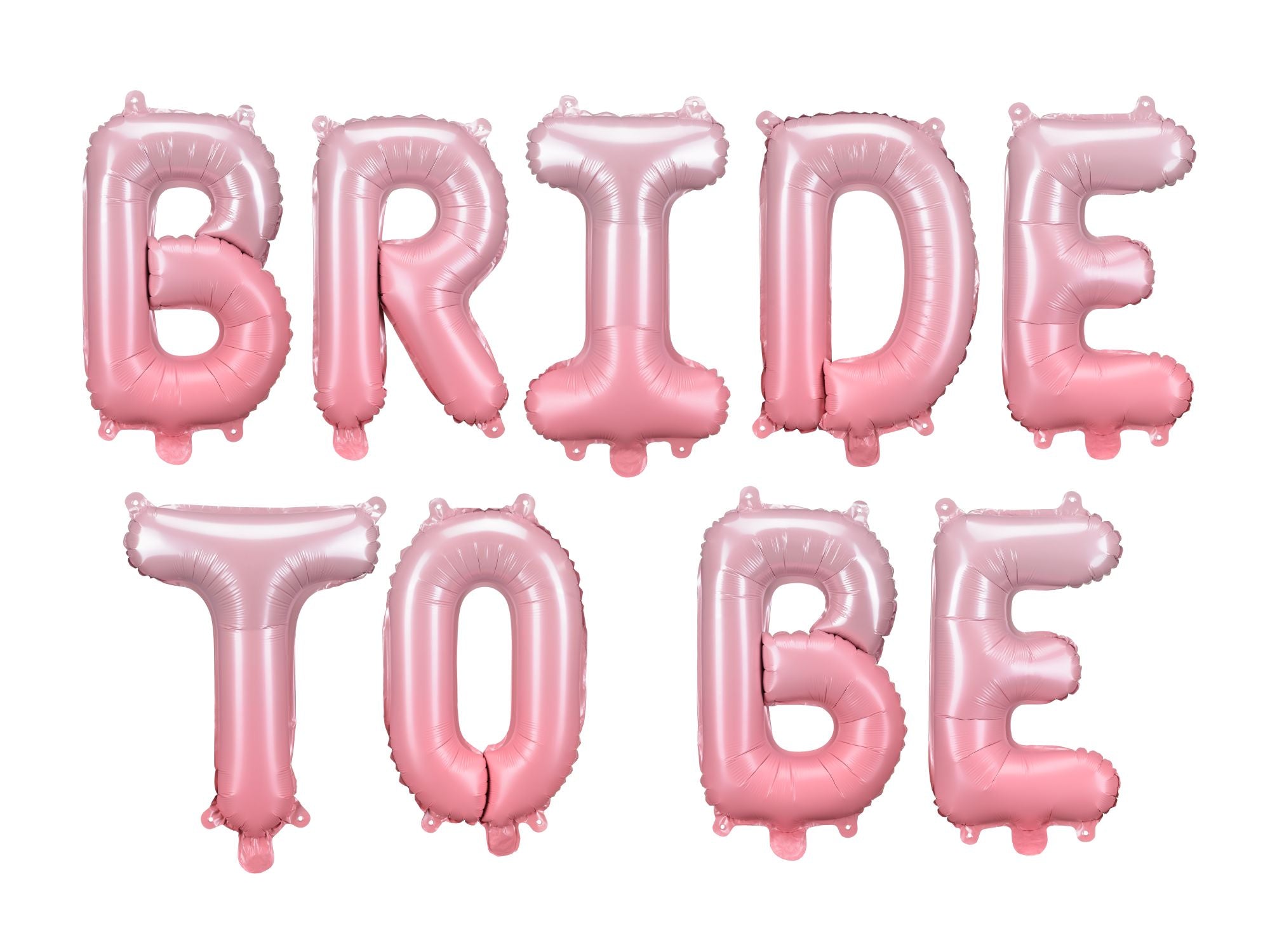 das-kost-mland-bride-to-be-ballongirlande-350cm-rosa-folie image 1