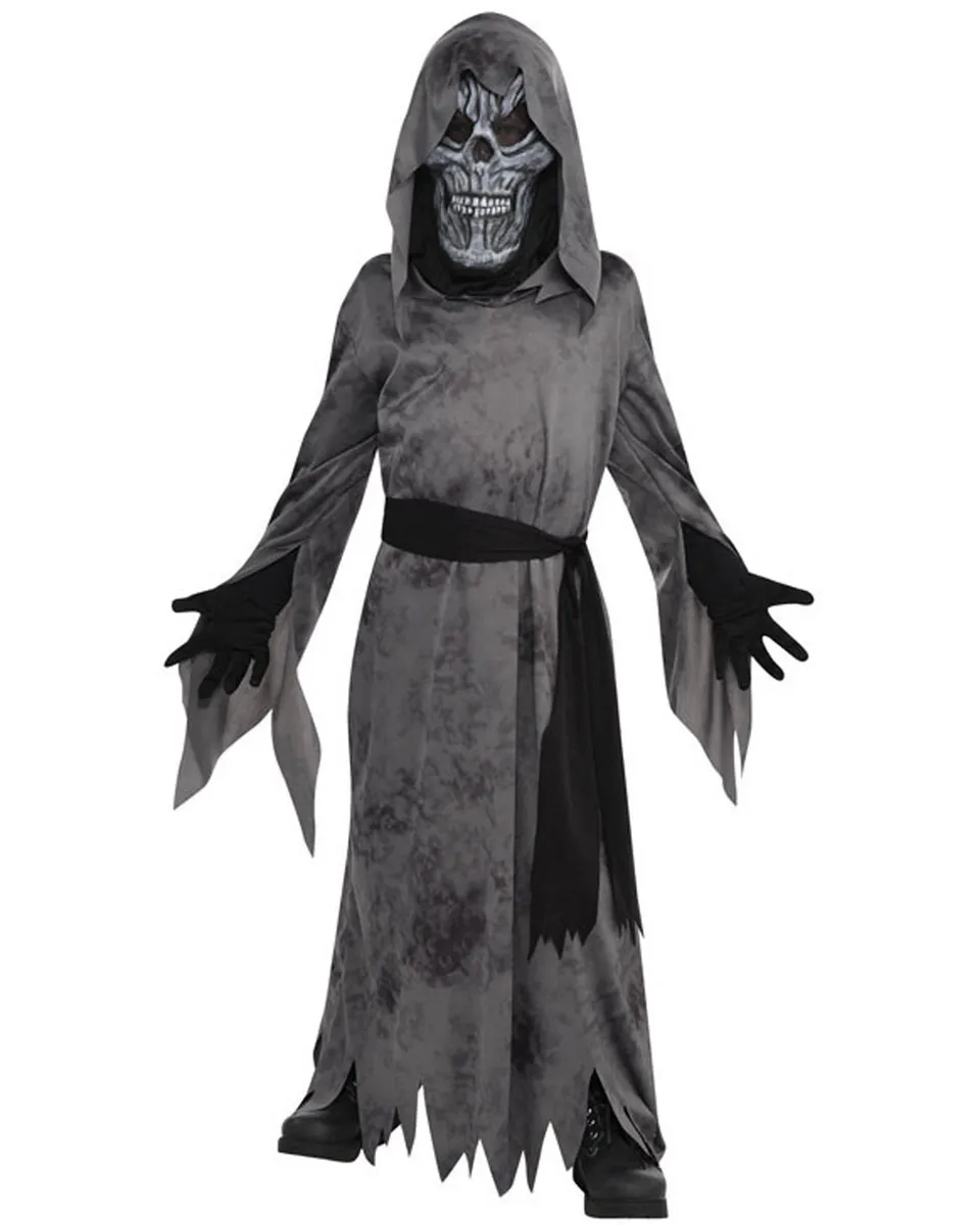 das-kost-mland-ghostly-ghoul-geist-kinderkost-m-grau-8-10-jahre image 1