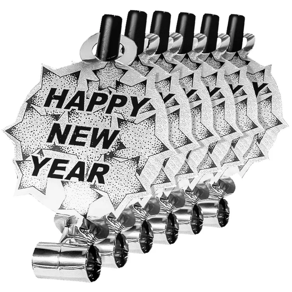 das-kost-mland-dekorationen-tr-ten-happy-new-year-silber-6er image 1