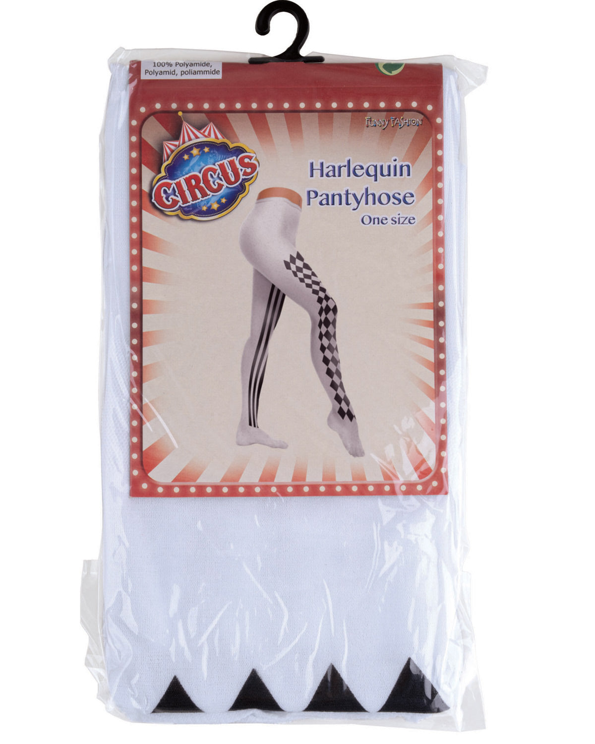 das-kost-mland-strumpfhose-harlekin-damen-pierrot-kost-m image 2