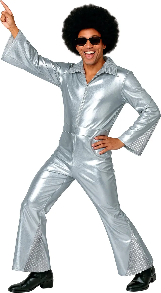 das-kost-mland-disco-star-herrenkost-m-silber-gr-m-48-50 image 1