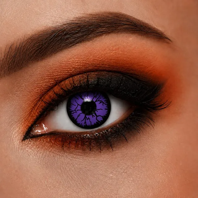 das-kost-mland-accessoires-purple-monster-kontaktlinsen-lila-2-st-ck image 1