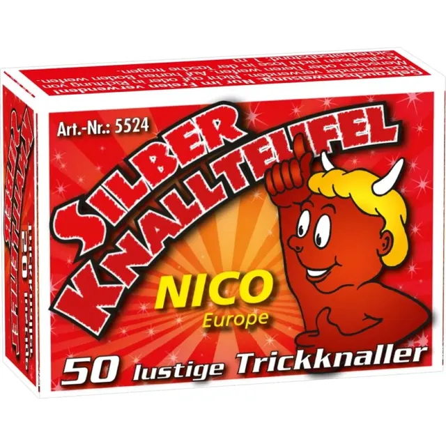 das-kost-mland-dekorationen-knallteufel-silber-50-st-ck image 1