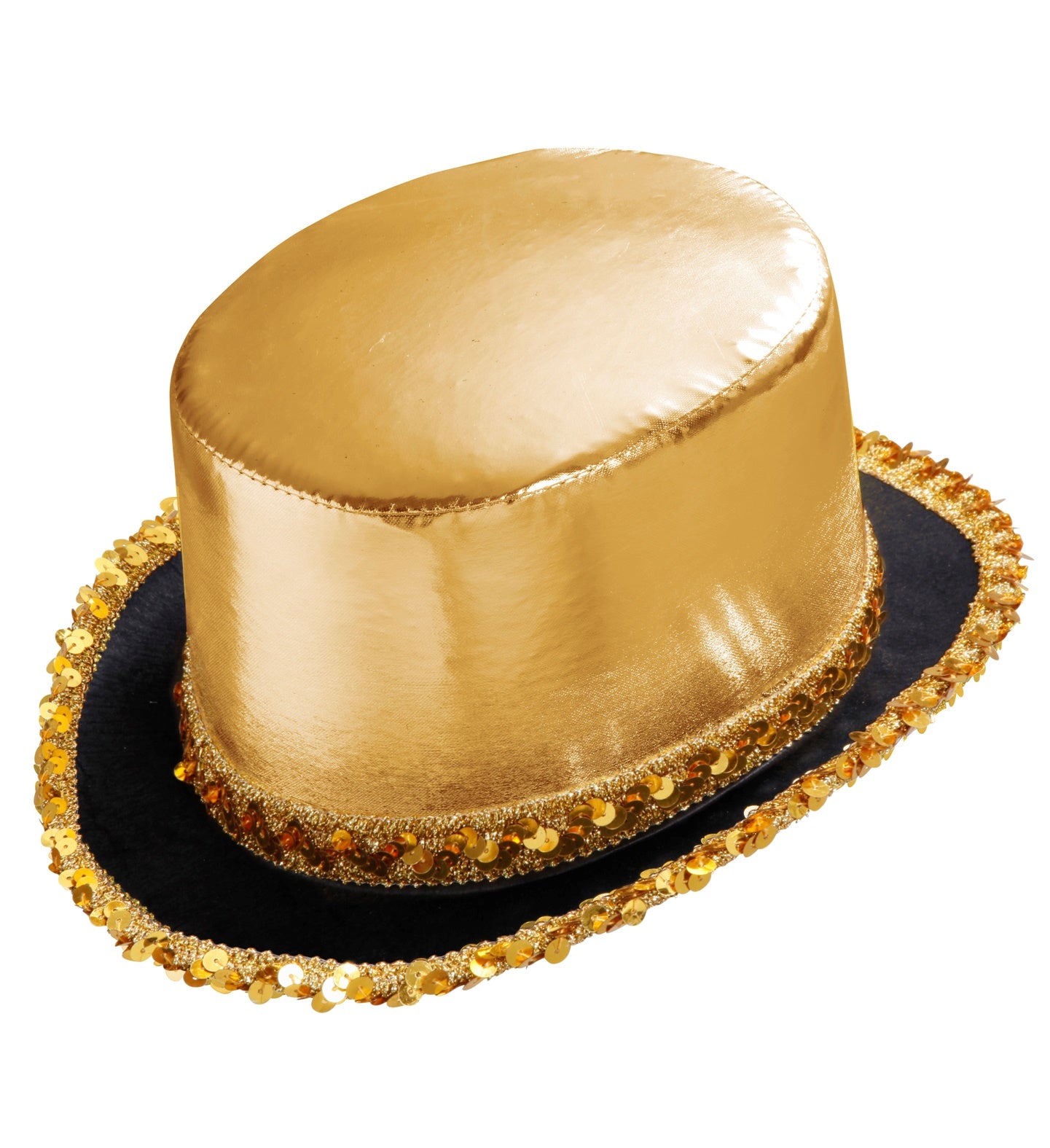 das-kost-mland-accessoires-zylinder-showtime-gold-pailletten image 1