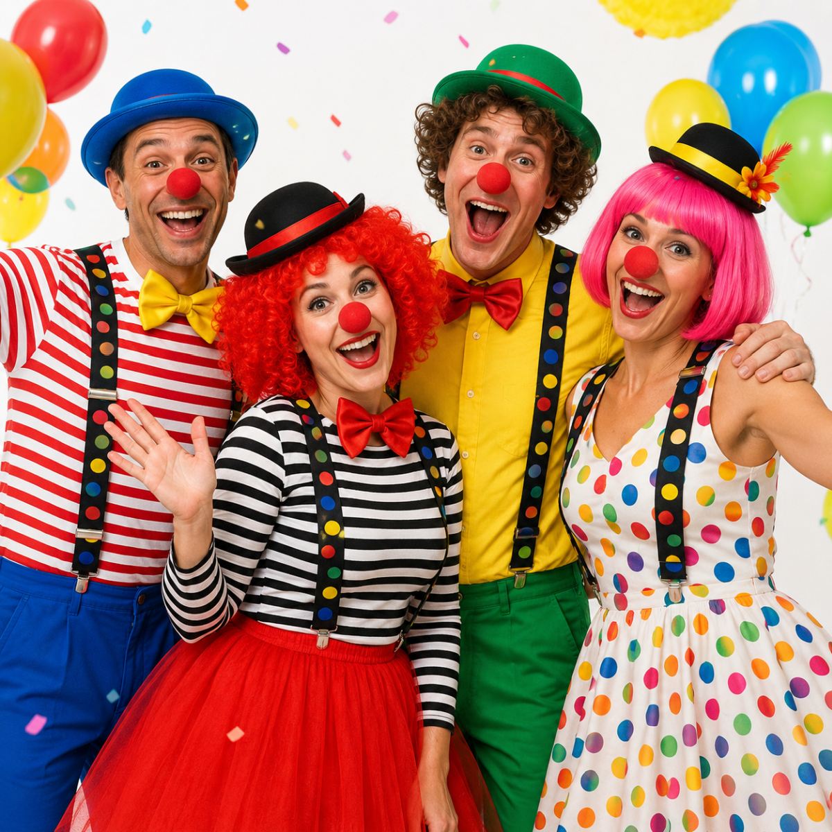das-kost-mland-clown-polka-dot-kost-mset-hosentr-ger-nase image 3