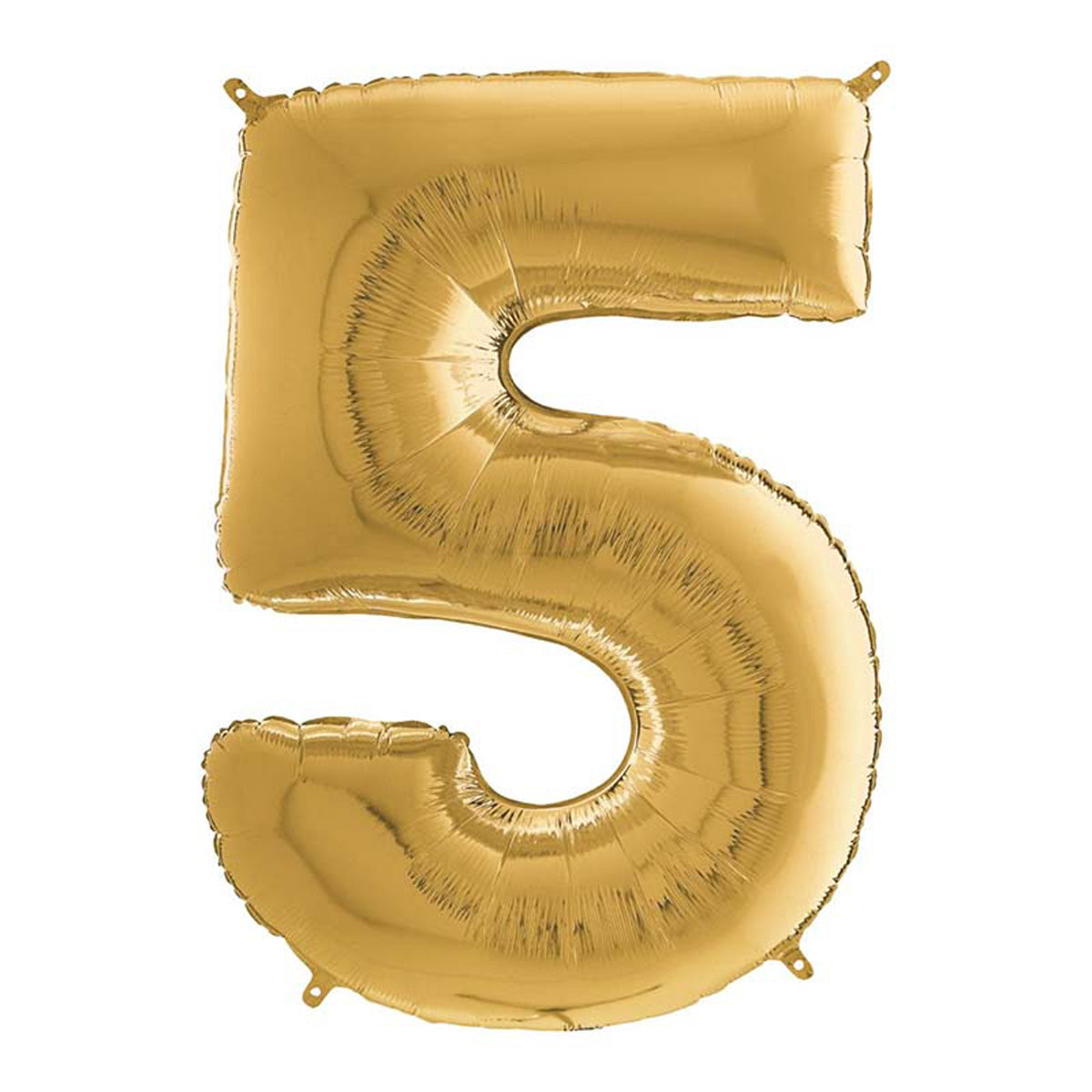 das-kost-mland-riesenzahl-folienballon-5-gold-66cm image 1