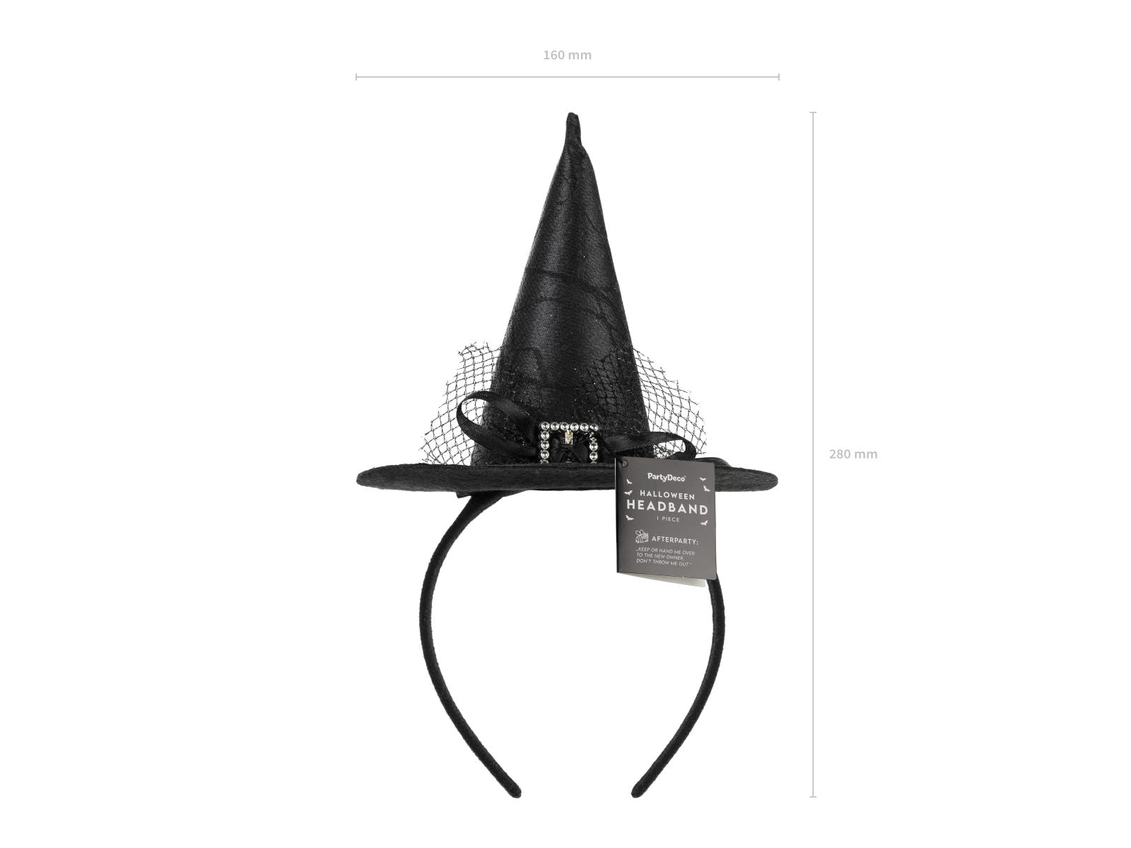 das-kost-mland-mini-hexenhut-haarreif-schwarz-halloween image 5