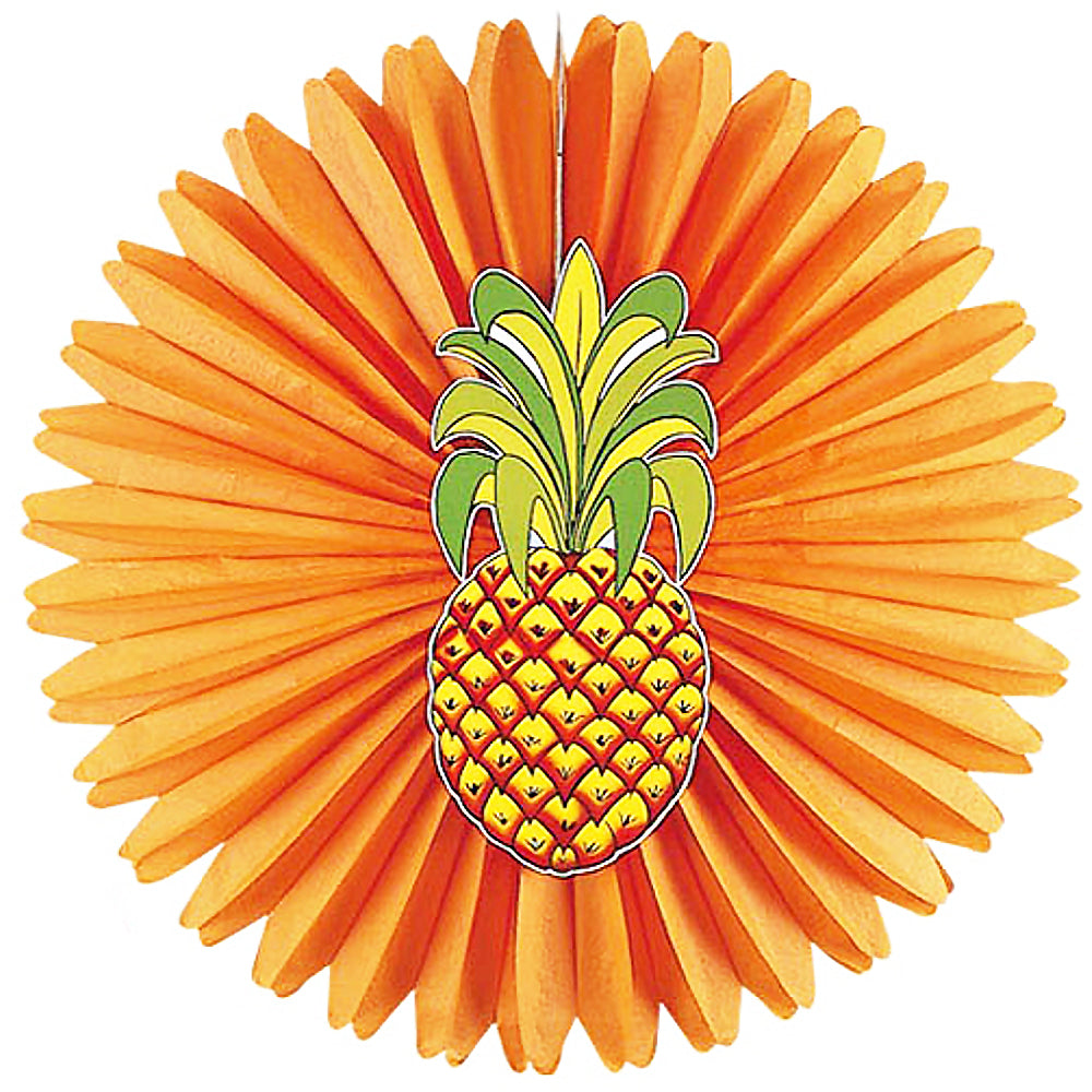 das-kost-mland-hawaii-aloha-rosette-55-cm-gelb-papierdeko image 6