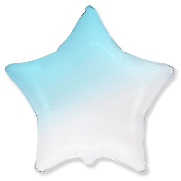 das-kost-mland-dekorationen-stern-folienballon-pastel-blau-45-cm image 1
