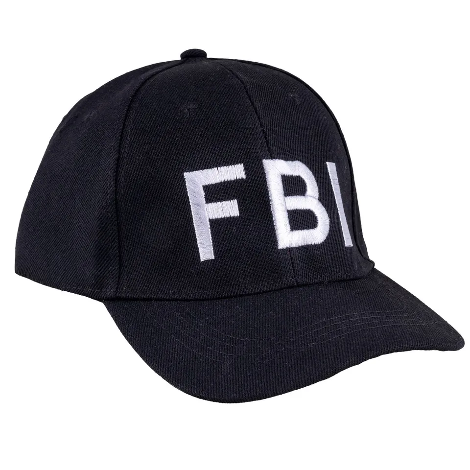das-kost-mland-accessoires-fbi-polizei-m-tze-cap-schwarz-erwachsene image 1