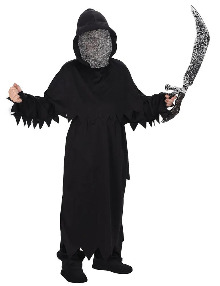 das-kost-mland-jungen-black-ghost-kinderkost-m-3-tlg-schwarz-128 image 1