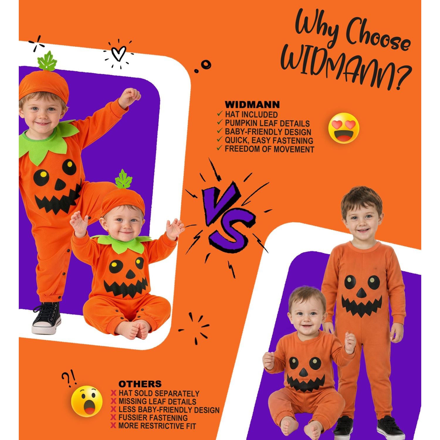das-kost-mland-kleiner-k-rbis-babykost-m-overall-orange-gr-80 image 4