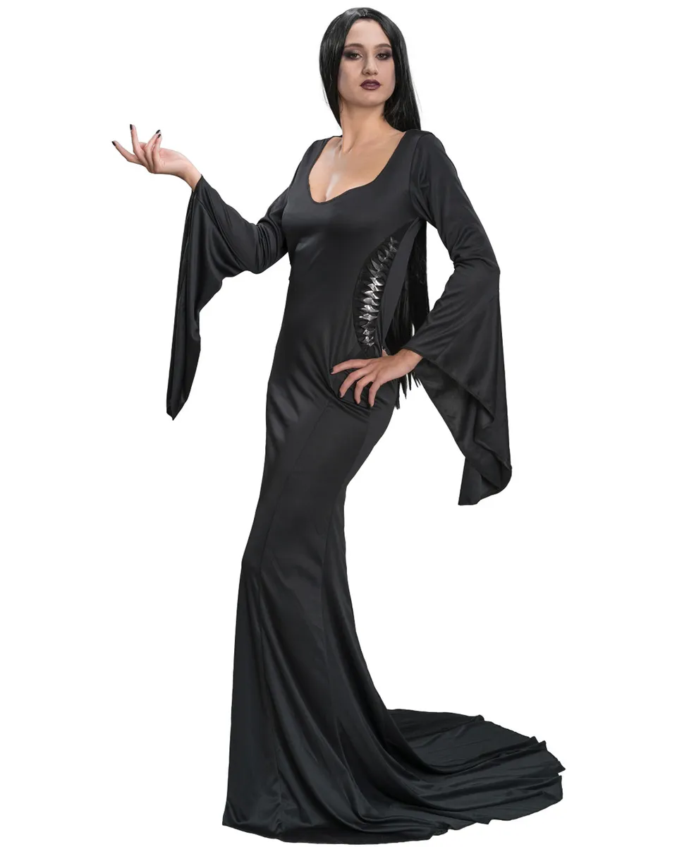 das-kost-mland-damen-morticia-kost-m-lang-schwarz-gr-m image 1