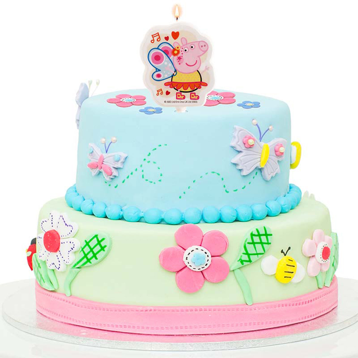 das-kost-mland-dekorationen-peppa-pig-kerze-7-5cm-motivkerze image 2