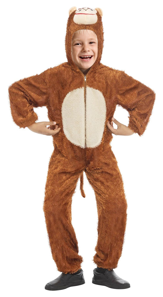 das-kost-mland-affe-tierkost-m-kinder-braun-128-134 image 1