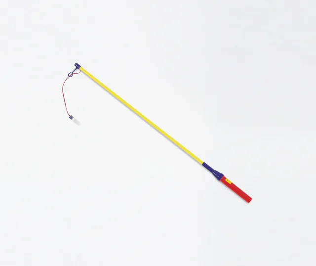 das-kost-mland-accessoires-laternenstab-elektrisch-bunt-50cm image 1