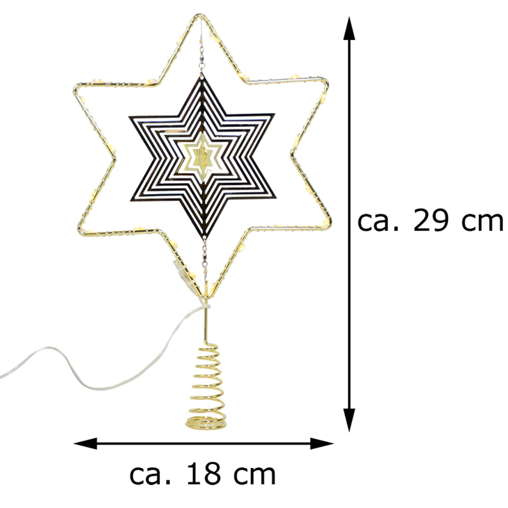 riffelmacher-stern-baumspitze-led-gold-18x29cm-17753 image 6