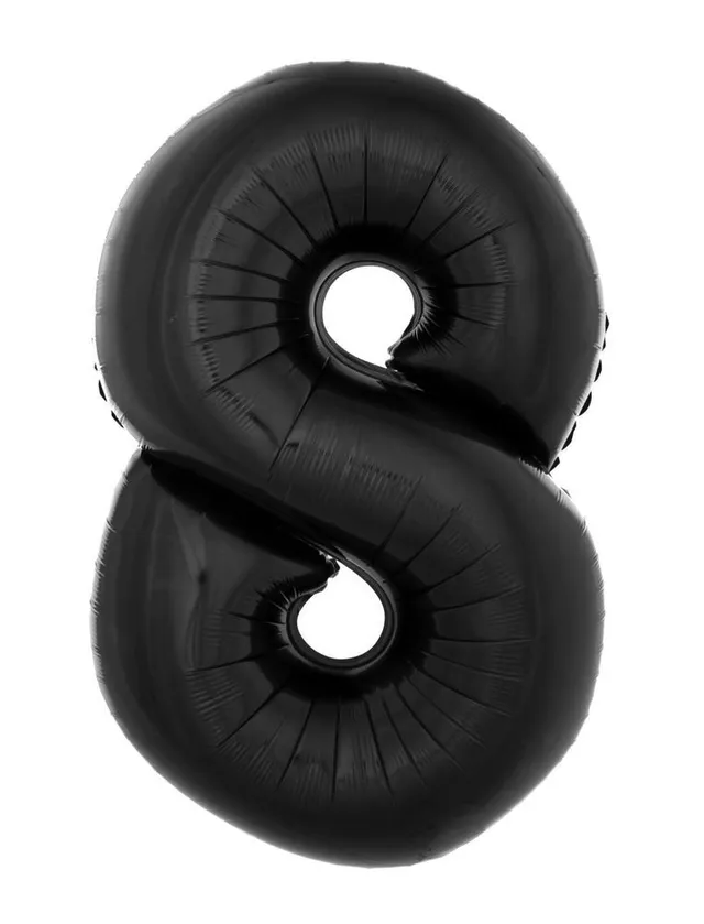 das-kost-mland-xxl-zahlen-folienballon-100-cm-schwarz-zahl-8 image 1