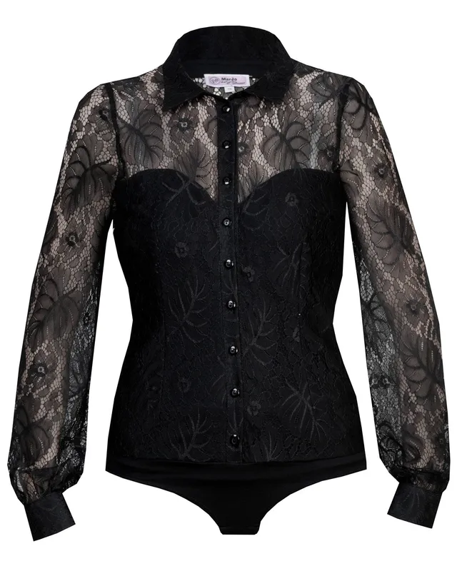 marjo-blusenbody-harper-malinda-langarm-spitze-schwarz-gr-34-48 image 1